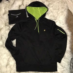 Workout M hoodie for men and driworks M shirt